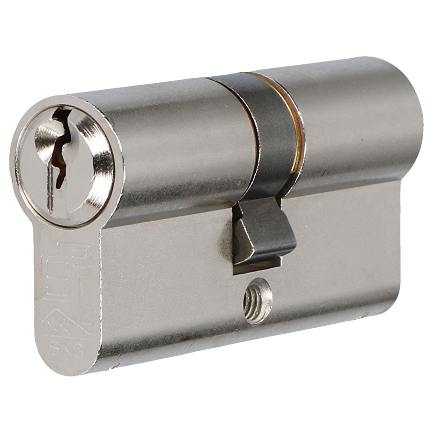 S2 veiligheidscilinder S6 SKG 2, dubbele profielcilinder (verschillend sluitend)