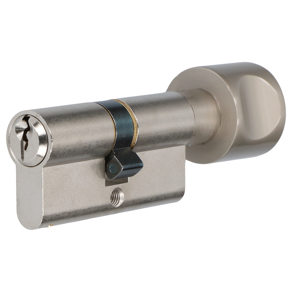 S2 veiligheidscilinder S6 SKG 2, knopcilinder (verschillend sluitend