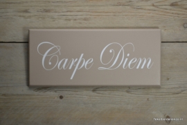 Tekstbord Carpe Diem