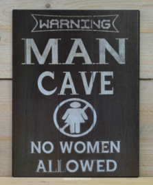 Tekstbord Man Cave