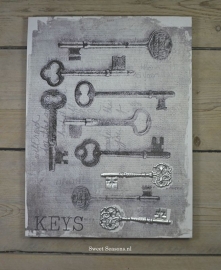 Canvas, sleutels