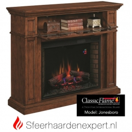 Classicflame schouw Jonesboro Mahonie met elektrische sfeerhaard CF33