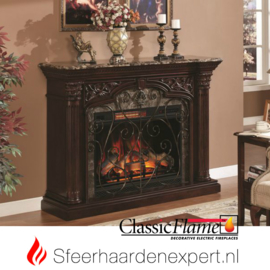 Classicflame schouw Astoria Kersen met elektrische sfeerhaard CF33