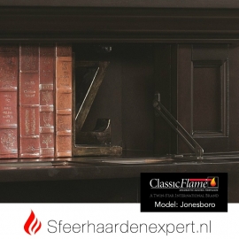 Classicflame schouw Jonesboro Espresso met elektrische sfeerhaard CF33