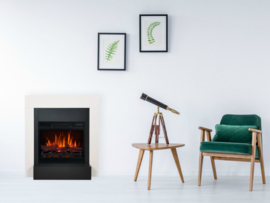 Classicflame Wenen Wit - Schouw met 3D haard