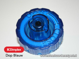 Tankdop Blauw voor inbouw waterdamp haarden - Faber Dimplex