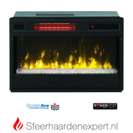 Classicflame CF26 met 3D vlam effect, kiezels en infrarood verwarming