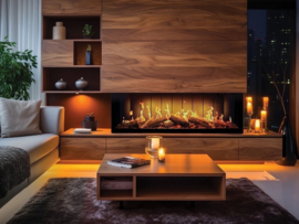 Fair Fires TrueFlame 1500 LCD - Driezijdige elektrische haard