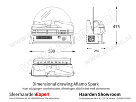 Aflamo Spark - Elektrische inzethaard