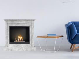 Classicflame Vigo Grijs klassiek met Bio Ethanol haard