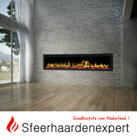 e-Fire ROY65-ECO Linear | 164cm elektrische inbouw sfeerhaard