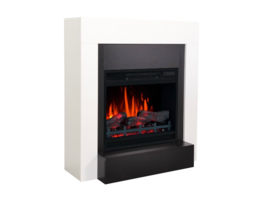 Classicflame Wenen Wit - Schouw met 3D haard