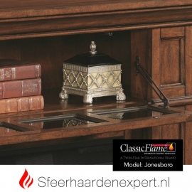 Classicflame schouw Jonesboro Mahonie met elektrische sfeerhaard CF33