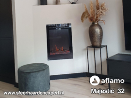 Aflamo Majestic 32 - Elektrische inbouwhaard (47x65)