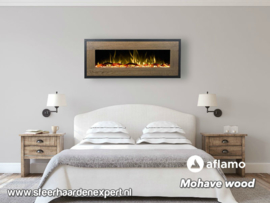 Aflamo Mohave Houtlook - Elektrische wand hanghaard