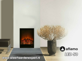 Aflamo LED  50 - Elektrische inbouwhaard 45 x 61cm