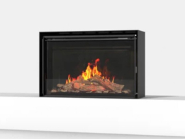 Wanders ombouw laag met elektrische LCD haard Orion 26