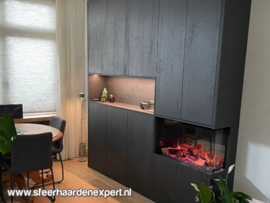 VF e-Line HD Landscape 80cm - Elektrische inbouwhaard