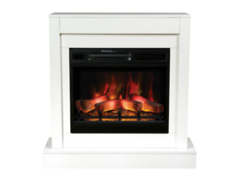 Classicflame Vigo Wit - Moderne schouw met 3D haard