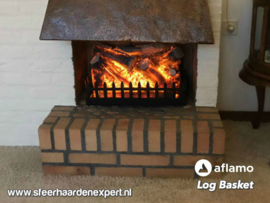 Aflamo Logset Heat - Elektrische inzethaard met verwarming