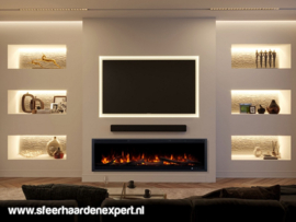 Aflamo Royal 3D Highline 180cm - Elektrische Inbouwhaard