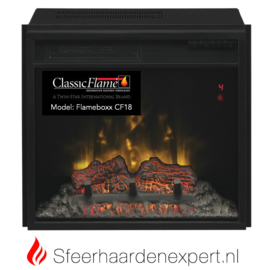 Classicflame schouw Loko met elektrische sfeerhaard CF18.