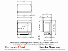 Faber e-MatriX Mood 80x50cm Front