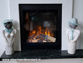 Aflamo LED 45 x 45 cm - Elektrische inbouwhaard