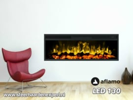 Aflamo LED130 - Elektrische LED inbouw wandhaard