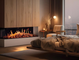 Fair Fires TrueFlame 1500 LCD - Driezijdige elektrische haard