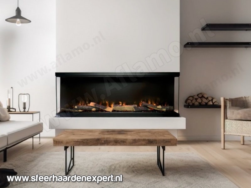 Unique Smart NH 100cm - Premium 3-zijdige haard zonder verwarming