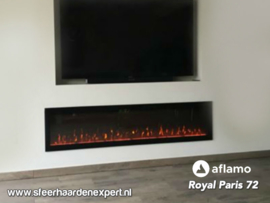 Aflamo RoyalParis 183cm breed Elektrische inbouw haard