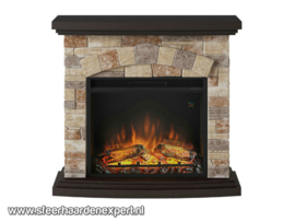 TAGU Tori Stone Cream met elektrische led haard