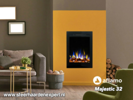 Aflamo Majestic 32 - Elektrische inbouwhaard (47x65)