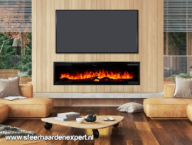 Aflamo Royal 3D Highline 180cm - Elektrische Inbouwhaard