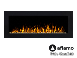 Aflamo Pride Mansfield 140cm- Elektrische inbouwhaard