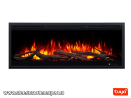 Aflamo Royal 3D Highline 120cm - Elektrische Inbouwhaard
