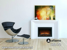 Aflamo LED 70 - Elektrische inbouwhaard 66 x 48cm