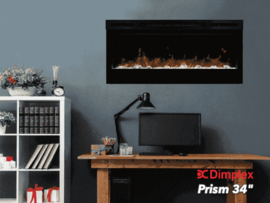 Dimplex Prism 34 - 87cm elektrische LED inbouwhaard