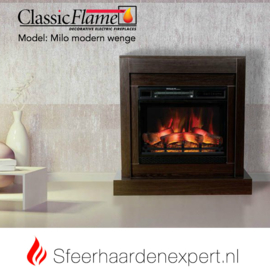 Classicflame schouw Milo modern wenge elektrische haard CF23-3D