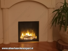 Aflamo LED 45 x 45 cm - Elektrische inbouwhaard