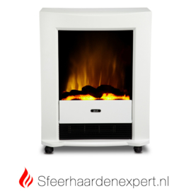 Dimplex Bartok wit - vrijstaand elektrisch haardje