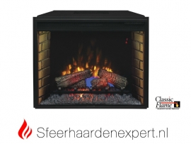 Classicflame CF28 elektrische LED inbouw sfeerhaard 74 x 58,5 cm