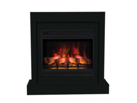 Classicflame Vigo Zwart - Moderne schouw met 3D haard