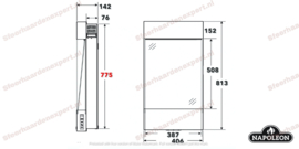 Napoleon Allure™ Vertical 32 - Elektrische hanghaard