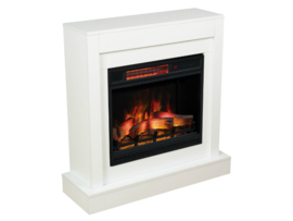 Classicflame Vigo Wit - Moderne schouw met 3D haard