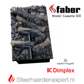 Dimplex Cassette 500 Retail  -  Elektrische Opti-Myst haard