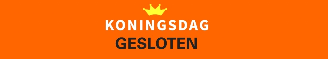 koningsdag zijn wij gesloten