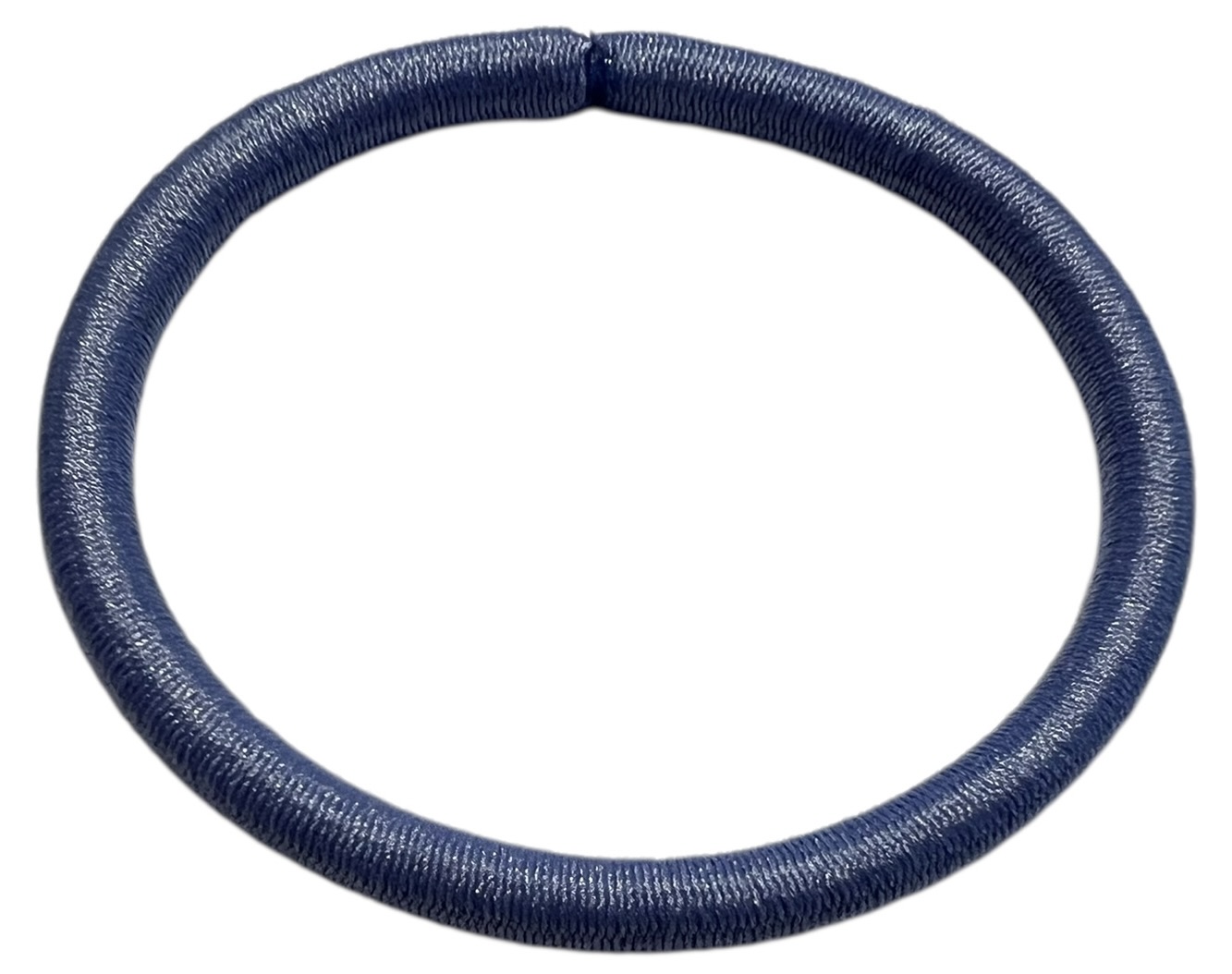 Haarelastiekje ijsblauw +/- 45 mm, dikte 4mm