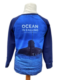 Raglan sweater OCEAN IS CALLING 122-140